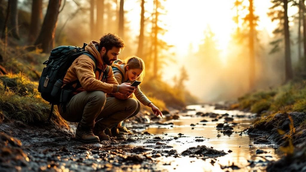 Exploring wildlife with TrailSight Atlas Dummy